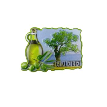 Tουριστικό μαγνητάκι Souvenir – Σετ 12pcs - Resin Magnet - 678092