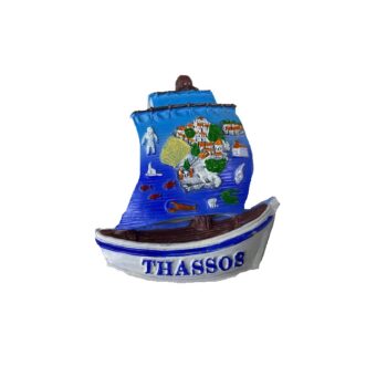 Tουριστικό μαγνητάκι Souvenir – Σετ 12pcs - Resin Magnet - 678132