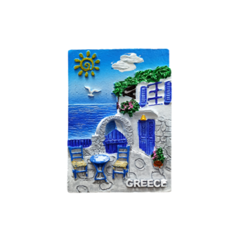 Tουριστικό μαγνητάκι Souvenir – Σετ 12pcs - Resin Magnet - 678260