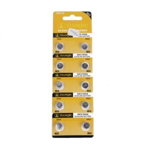 Αλκαλικές μπαταρίες - AG3/392A – 1.55V - 10pcs - 681033