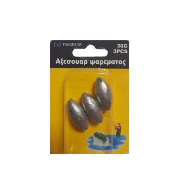 Βαρίδια αλιείας - 10gr - 6pcs - 30155