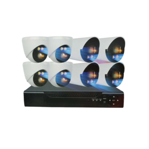 Καταγραφικό δικτύου με 8 κάμερες – CCTV Security Recording System – POE - 080081