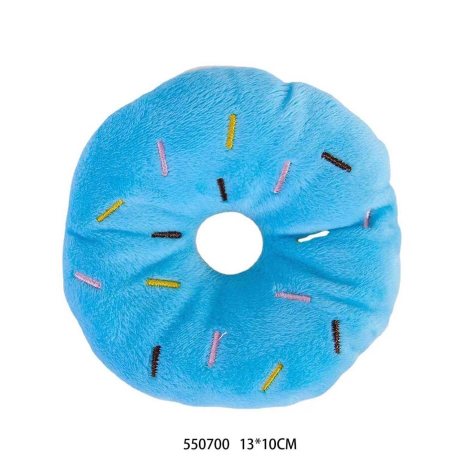 Λούτρινο παιχνίδι σκύλου Donut - 13x10cm - 550700