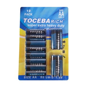 Μπαταρίες ΑΑ – UM-3 – 1.5V – 12pcs – 400086