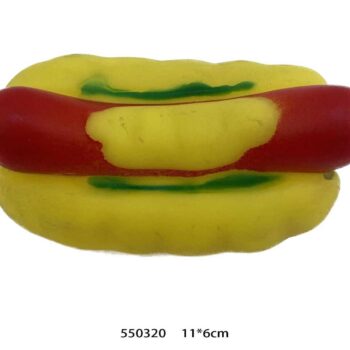 Παιχνίδι σκύλου Latex Hot Dog - 13.5x8cm - 550320