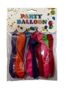 Σετ μπαλόνια party - 12pcs - 024001