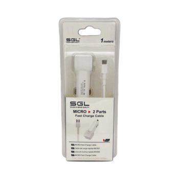 Φορτιστής αναπτήρα αυτοκινήτου - Micro USB - D13-V2 - 1m - 099682