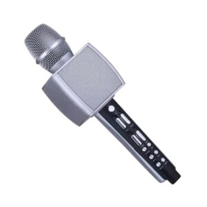 Ασύρματο μικρόφωνο Karaoke με ηχείο - YS-92 - 885222 - Silver