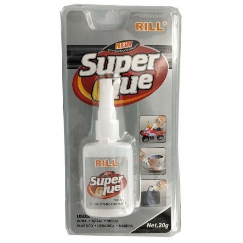 Κυανοακρυλική κόλλα ισχυρής δράσης - 20gr - RL9200 - Super Glue Rill – 669206 - Image 2