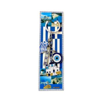 Τουριστικό μπρελόκ Souvenir - Σετ 12pcs - Greece - 127166