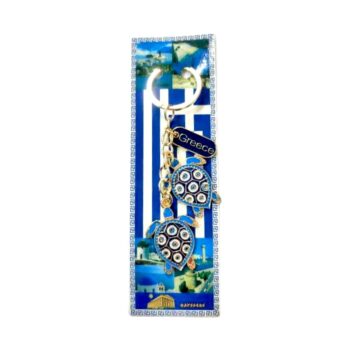 Τουριστικό μπρελόκ Souvenir - Σετ 12pcs - Greece - 127229