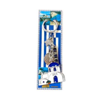 Τουριστικό μπρελόκ Souvenir - Σετ 12pcs - Greece - 127246