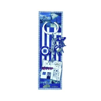 Τουριστικό μπρελόκ Souvenir - Σετ 12pcs - Greece - 127252