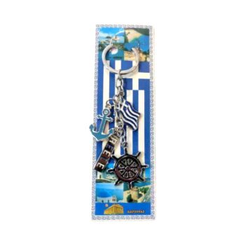 Τουριστικό μπρελόκ Souvenir - Σετ 12pcs - Greece - 127262