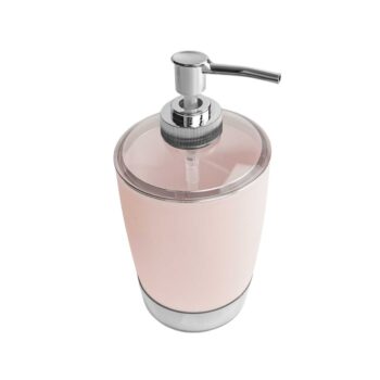 Θήκη κρεμοσάπουνου Dispenser πλαστική - Light Pink - 21655