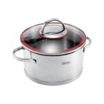 Κατσαρόλα ανοξείδωτη με καπάκι - 2.6L - CS003-B18 - DSP - 561734