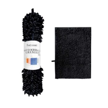 Πατάκι μπάνιου - 6C - Black -  - 40x60cm - Black - 20873