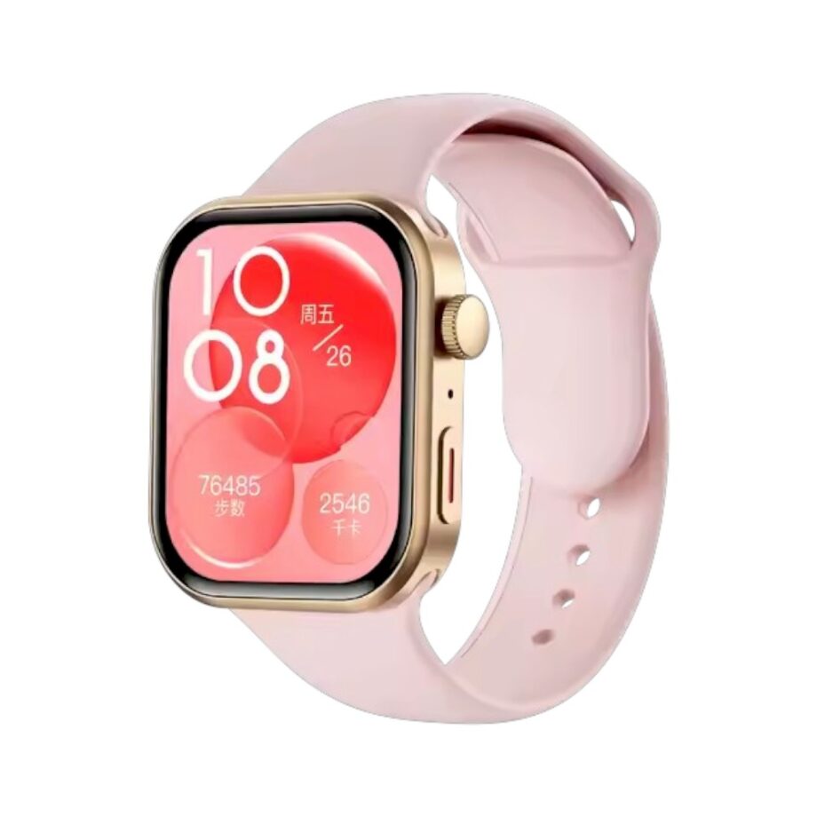 Σετ Smartwatch με 3 λουράκια - Z03 Pro - 065042 - Pink