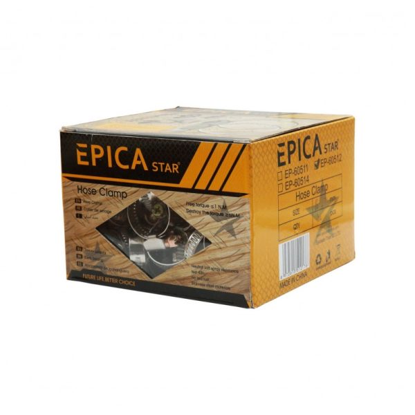 ΣΦΙΓΚΤΗΡΕΣ ΣΩΛΗΝΩΝ 16-27mm 100ΤΜΧ EPICA STAR EP-60512