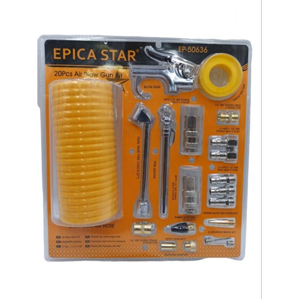 ΚΙΤ ΕΡΓΑΛΕΙΩΝ ΑΕΡΟΣ 20ΤΜΧ EPICA STAR EP-50636