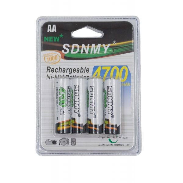 ΕΠΑΝΑΦΟΡΤΙΖΟΜΕΝΕΣ ΜΠΑΤΑΡΙΕΣ ΑΑ 4.700mAh NH-AA