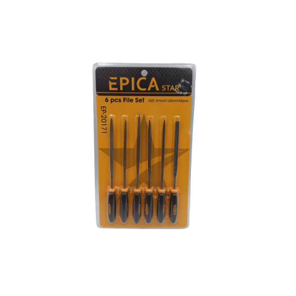 ΛΙΜΕΣ ΣΕΤ 6ΤΜΧ 3x140mm EPICA STAR EP-20171