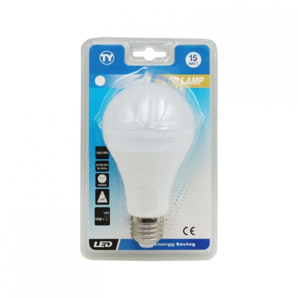 LED ΛΑΜΠΑ 12V/15W/6500K 12VA65-15W