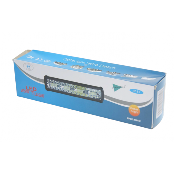 LED ΜΠΑΡΑ 72W ΚΑΡΦΙ SUPER BRIGHT C-72W
