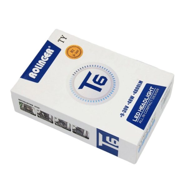 ΣΕΤ ΛΑΜΠΕΣ LED YTOKINHTOY T6 Η1 ROLINGER T6-Η1