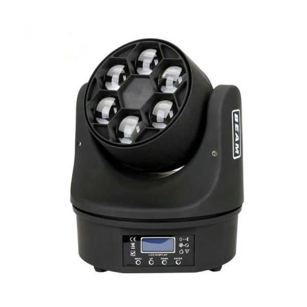 MINI BEAM ΦΩΤΟΡΥΘΜΙΚΟ 6 ΚΕΦΑΛΩΝ 72W TY-00360
